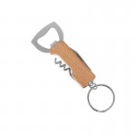 Wood Bottle Opener with Logo