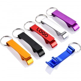 Bottle Opener with Key Ring with Logo