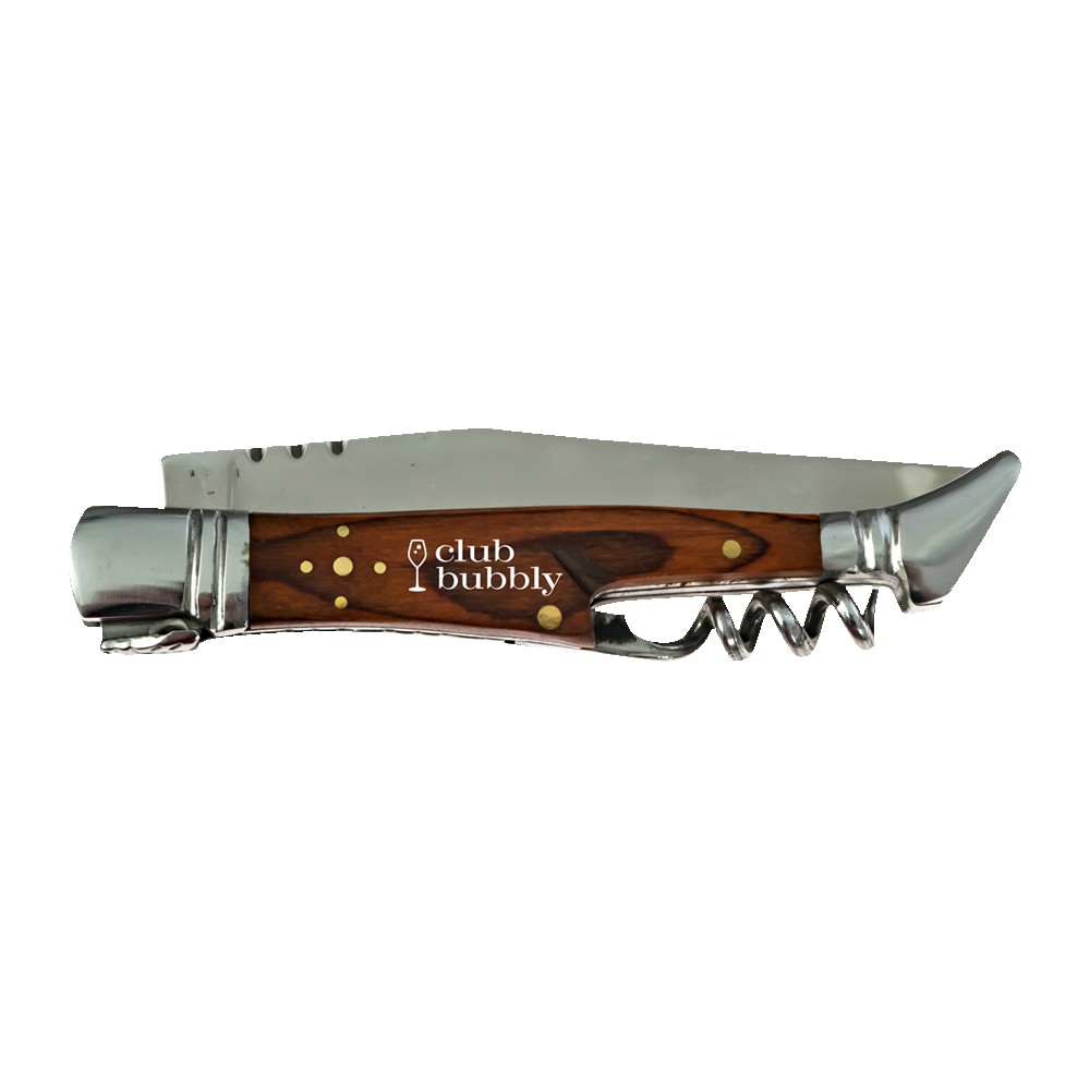 Logo Branded Laguiole Corkscrew Pocket Knife