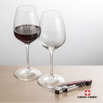 Personalized Swiss Force Opener & 2 Oldham Wine - Red