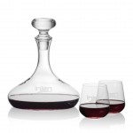 Promotional Stratford Decanter & 2 Howden Stemless Wine