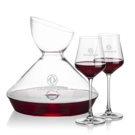 Promotional Woodbury Carafe & 2 Bretton Wine