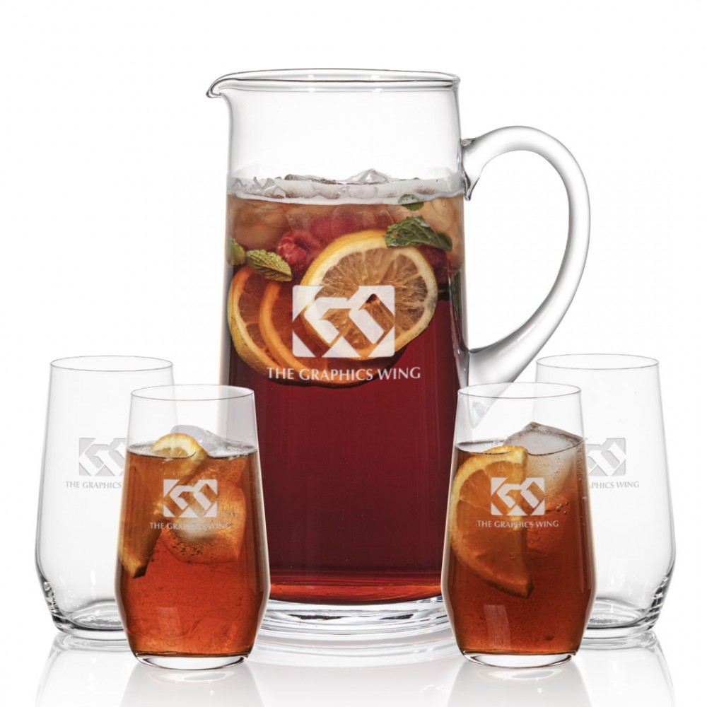 Custom Rexdale Pitcher & 2 Germain Beverage