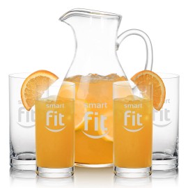 Customized Geneva Pitcher & 4 Franca Beverage