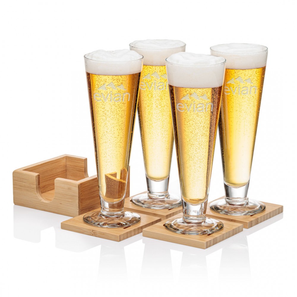 Custom Classic/Coaster Gift Set for 4