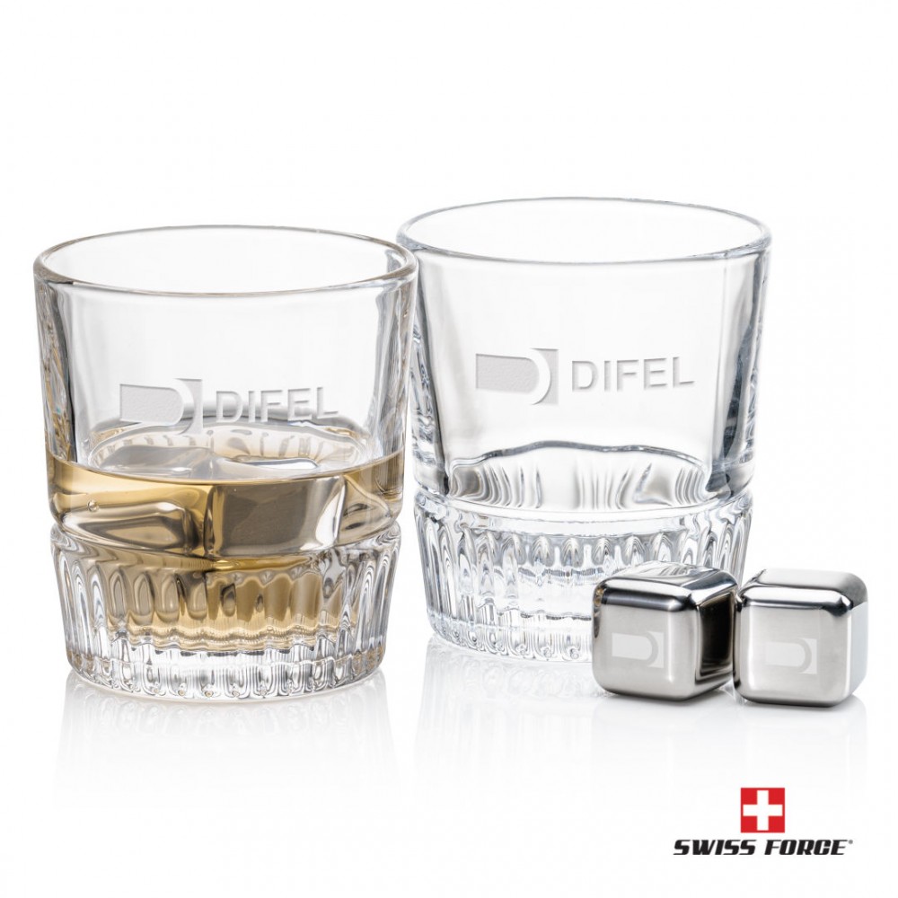 Logo Branded Swiss Force S/S Ice Cubes & 2 Newkirk OTR