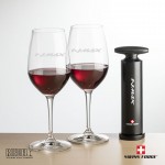 Swiss Force Opener & 2 RIEDEL Oenologue Wine with Logo