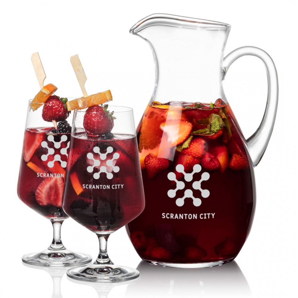 Geneva Pitcher & 2 Breckland Cocktail with Logo