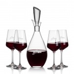 Juliette Decanter & 4 Cannes Wine with Logo