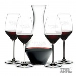 Promotional RIEDEL Merlot Decanter & 4 Extreme Wine