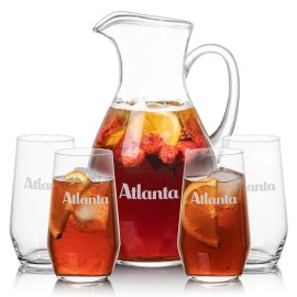 Geneva Pitcher & 4 Germain Beverage with Logo