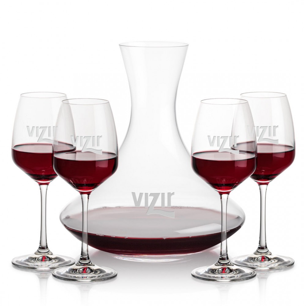 Promotional Senderwood Carafe & 4 Oldham Wine