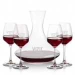 Promotional Senderwood Carafe & 4 Oldham Wine