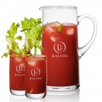 Personalized Rexdale Pitcher & 2 Sandown Beverage