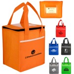 Rectangle Wave Lunch Tote Custom Imprinted