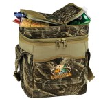 Ultimate Realtree MAX-5 Camo 20 Can Cooler with Logo