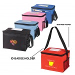 6 Can Cooler Bag with Logo