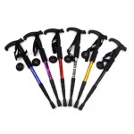 T-Shaped Telescopic Walking Stick with Logo