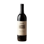 Etched Groth Cabernet Sauvignon Oakville Red Wine w/Color Fill with Logo