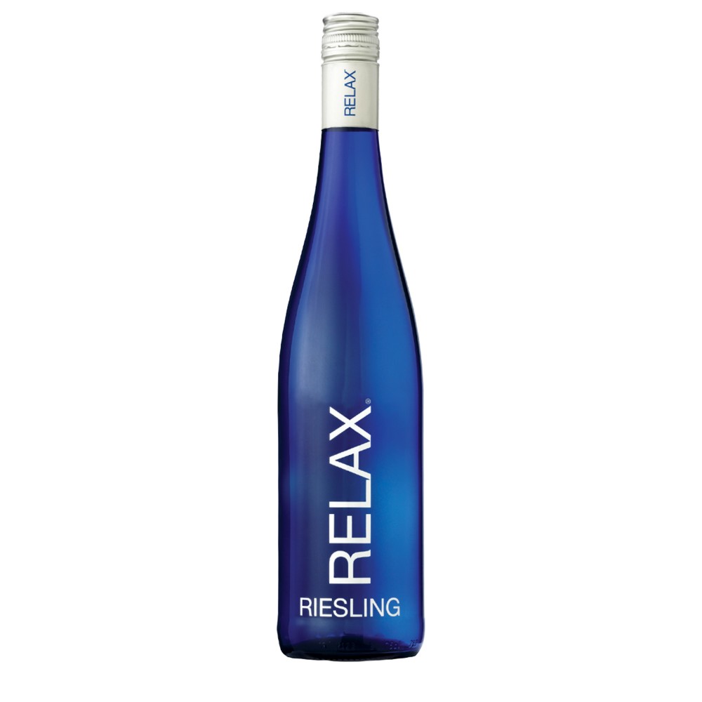 Etched Relax Riesling w/Color Fill with Logo