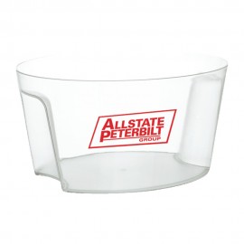 Multi-Bottle Oval Bucket, Built-In Handle with Logo