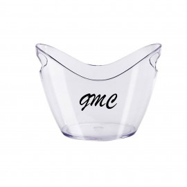 Logo Branded Plastic Wine Bucket