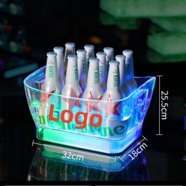 Custom 13 Quarts Voice Activated Led Ice Bucket with Logo