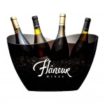 Personalized Wave Medium Ice Bucket