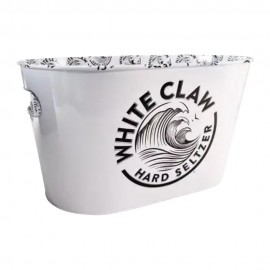 10L Galvanized Deep Beverage Tub with Logo