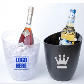 3.2L Tote Plastic Ice Bucket with Logo