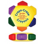 Liqui-Mark Crayo-Craze 6-Color Crayon Wheel (Yellow/Full-Color Decal) Logo Branded