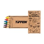 Personalized 6 Pack Crayon Kraft Box