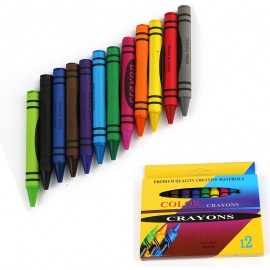Custom Imprinted 4 Pack Kids Crayons