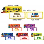 4pk Crayons with Logo