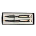 Tactical Collection - Garland USA Made Metal Pen & Pencil Sets | Textured Finish | Gold Accents with Logo