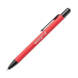 Alaia Pen w/Highlighter - Red with Logo