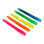 Plastic Highlighter Marker pen / Fluorescent Highlighter Pen Personalized