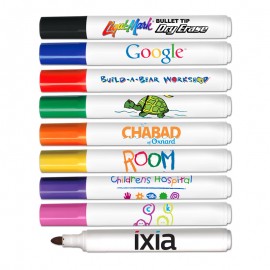 Custom Imprinted Liqui-Mark Bullet Tip Dry Erase Marker (Full-Color Decal)