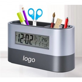 Electronic Calendar Pen Holder Brush Pot Custom Printed