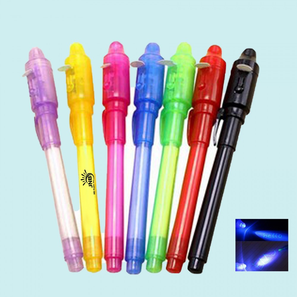 Stealthy Glow Pen with UV LED Light Custom Imprinted