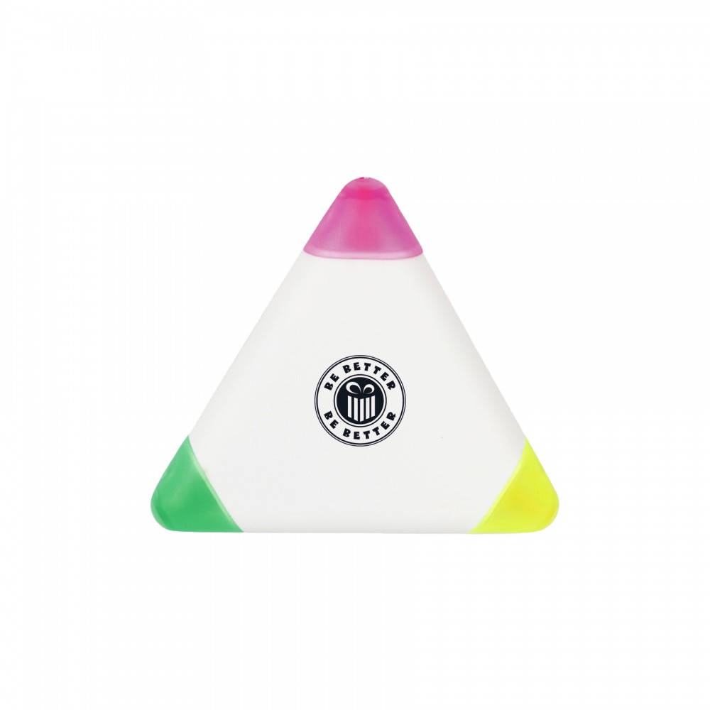 Logo Branded 3 in 1 Triangle Highlighter