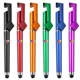 3-in-1 QR Code Stylus Gel Pen Custom Imprinted