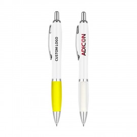 Logo Branded Curvy Ballpoint Pen