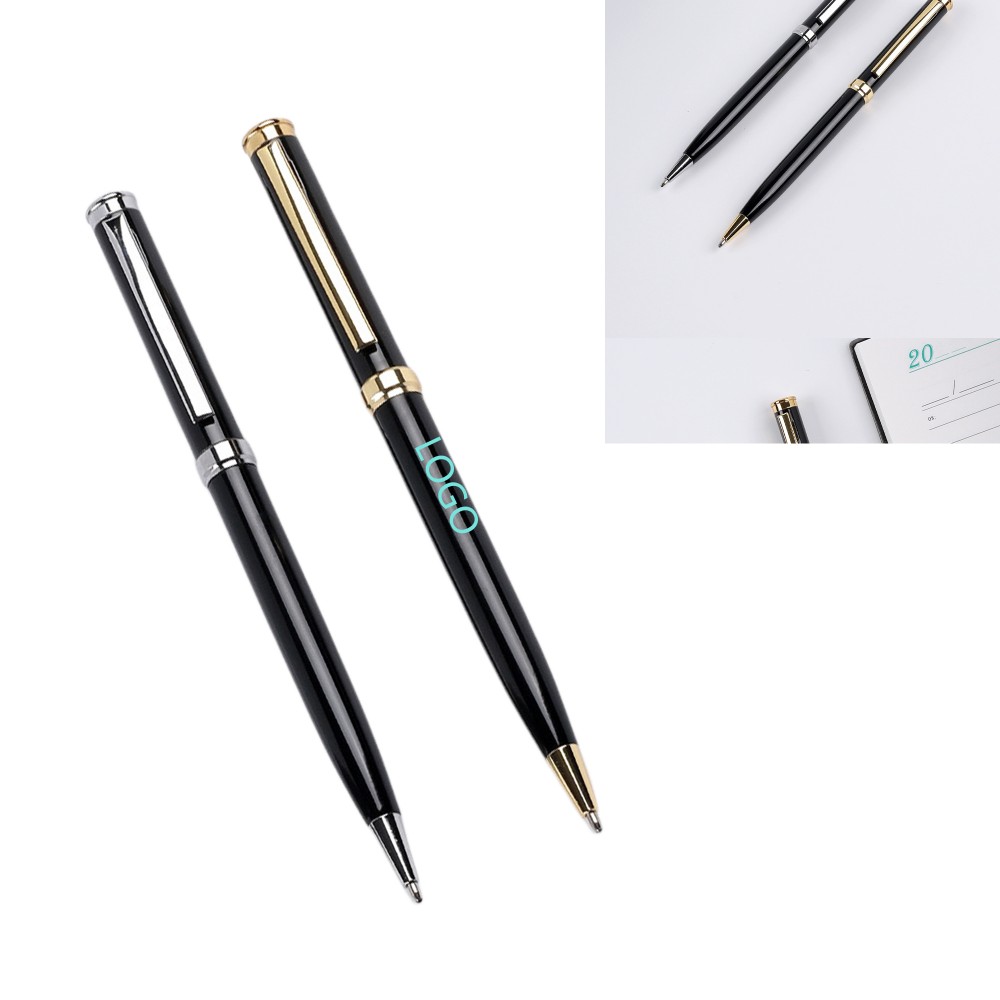 Custom Imprinted Executive Trim Ballpoint Metal Business Premium Pen