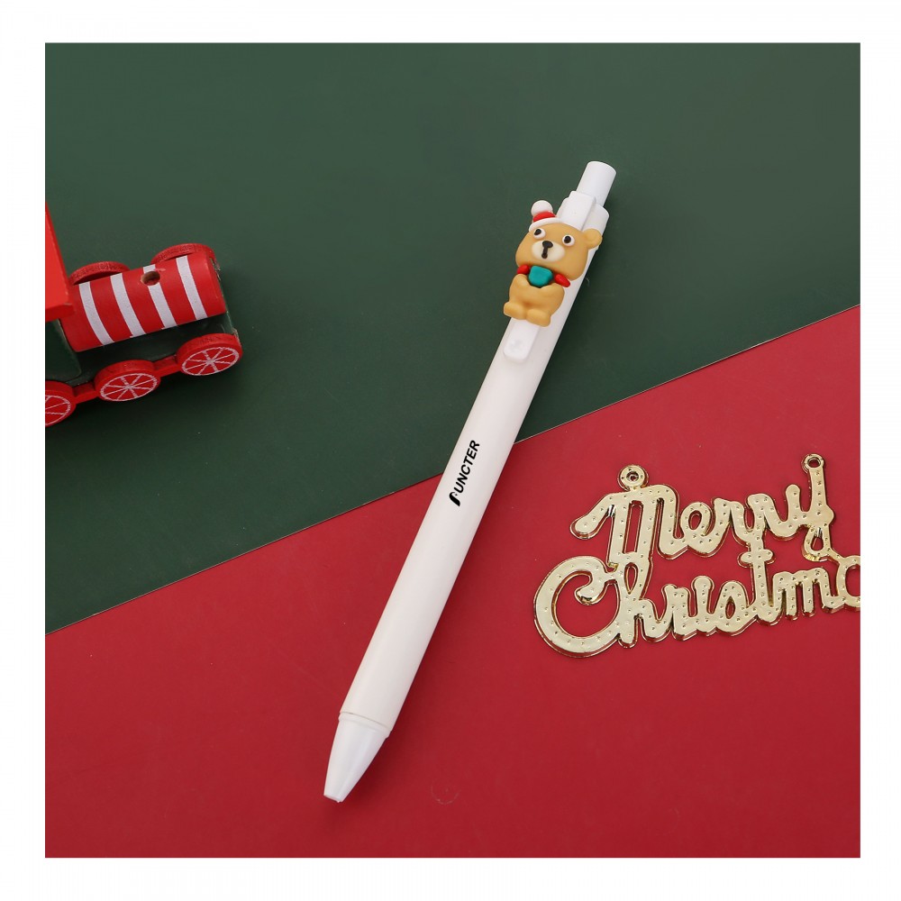 Christmas Gift Gel Pen Custom Imprinted