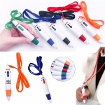 Logo Branded Big Fat Heavy Weighted Pens With Hanging Rope