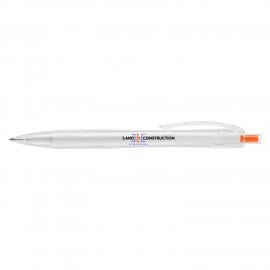 Custom Imprinted CrystalView Recycled Plastic Pen (Full Color Imprint)