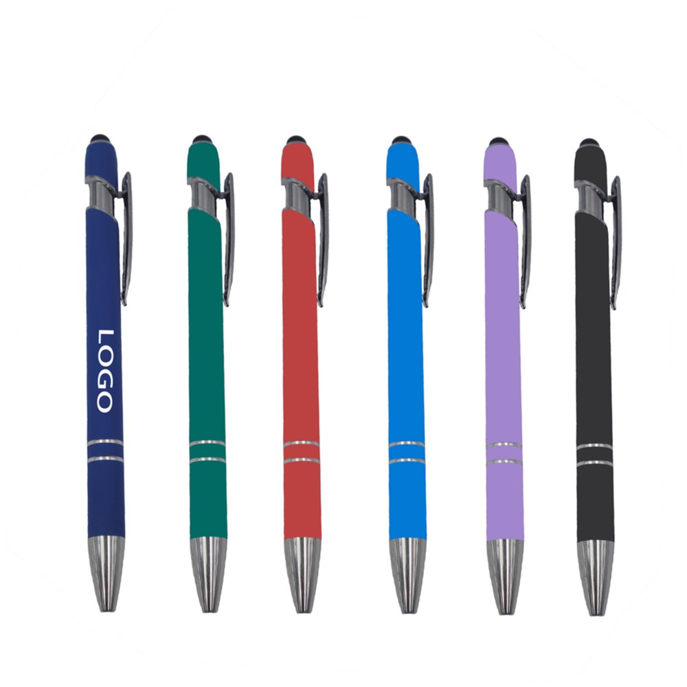 Stylus Pen, 2 in 1 Capacitive Stylus & Ballpoint Ink Pens Click