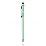 Logo Branded Slim Executive Metal Pen with Stylus