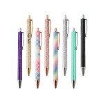 Ballpoint Pen Gold Powder Printing Metal Custom Engraved